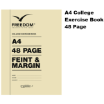 Freedom 48 pages A4 College Books F/M 